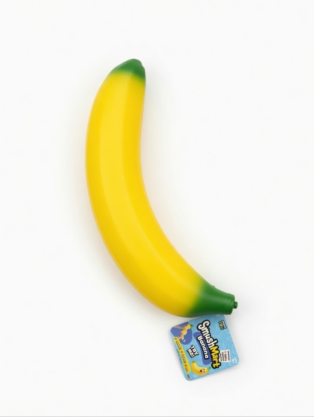 RMS Crazy Fun Smush Mart Viral Squishy Banana Tik Tok Sensory Squeezy Toy NWT